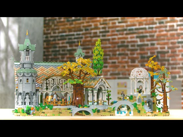 LEGO Unveils Epic Lord Of The Rings Rivendell Set, Movies