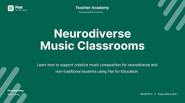 How to Support Creative Composition for Neurodiverse and Non Traditional Students