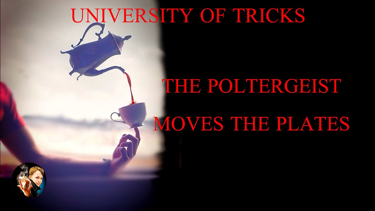 Poltergeist moving dishes