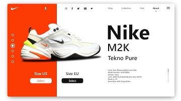 Ui/Ux web design speed art #24