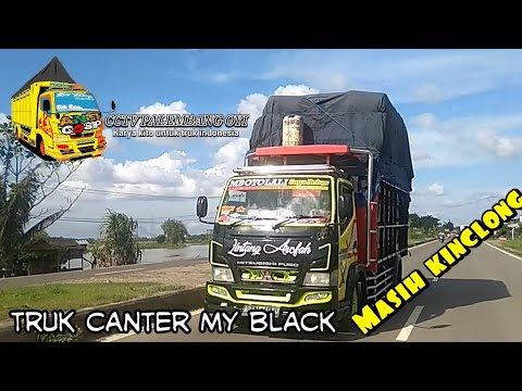  Truk  canter  my black versi lagu ninggal tatu didi kempot 