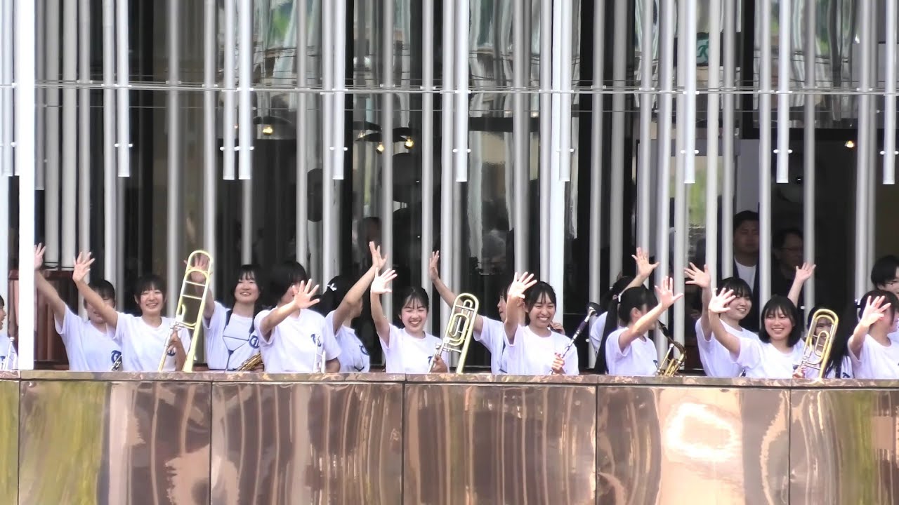 京都橘】「フランス館」／ブラスエキスポ2025🎵🍊😈 | 『comeonたく
