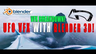 UFO Sighting in Blender 3d: VFX Breakdown ft. Atmospheric Add-on