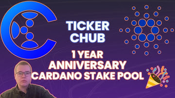 1 YEAR ANNIVERSARY as a STAKE POOL OPERATOR on CARDANO🎉