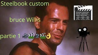 Steelbook custom Bruce Willis partie 1 🎥🎬🎥🎬🎥🎬👌