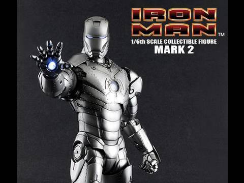 Iron Man Movie Hot Toys Mark II Armor Iron Man 1/6 Scale Collectible Figure Review