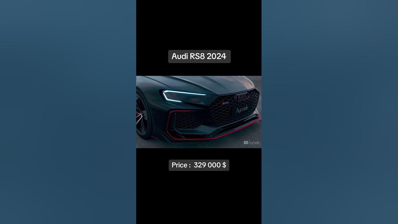 Audi RS8 2024 kombi YouTube