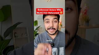 When Bollywood Actors Said NO To Hollywood Movies 😲