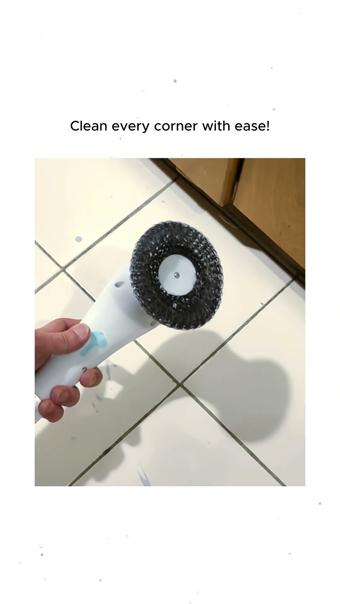 Product Link in Bio ( # 1960 ) ▶️ 9️⃣  @MaviGadgets Electric Automatic Cleaning Brush Tool