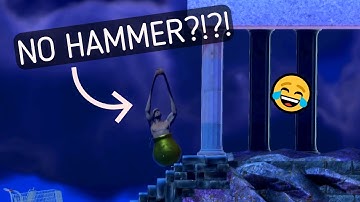 Getting Over It But With No Hammer.. - Modded Getting Over It With Bennett Foddy