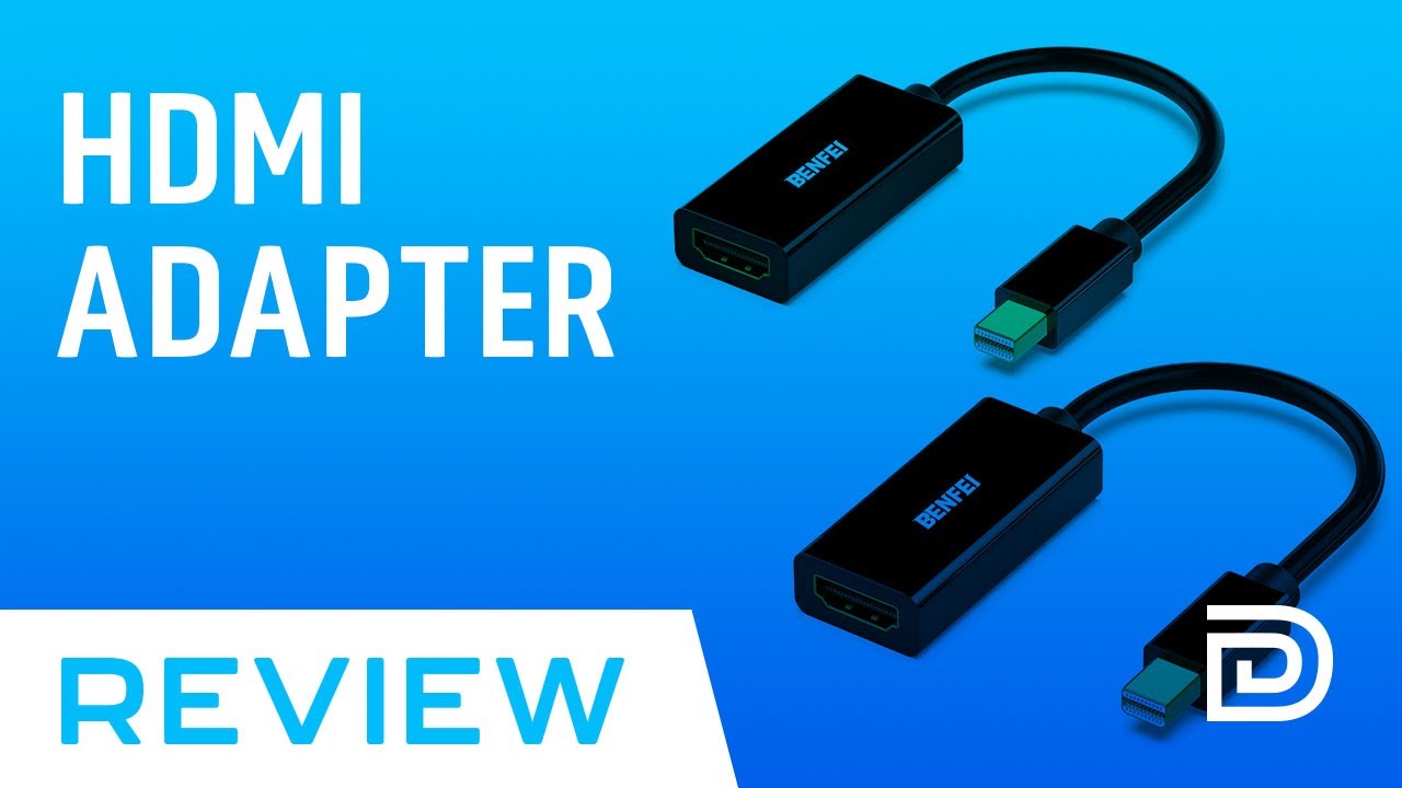 Adaptateur Mini DisplayPort vers HDMI, adaptateur Benfei Mini DP