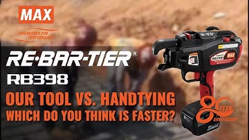 MAX USA Corp. - RebarTier® Vs. Hand Tying