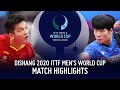 Fan Zhendong vs Jang Woojin | 2020 ITTF Men's World Cup Highlights (1/2)