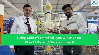 Cold WFI Water for Injection Technology Costs 1/10th of Multicolumn Distillation Process