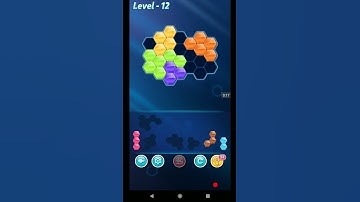 BLOCK HEXA PUZZLE LEVEL 12 ANSWERS AMATEUR LEVEL PACK