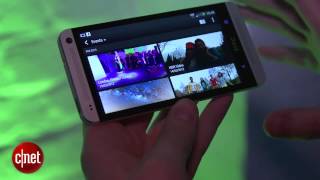 The HTC One's BlinkFeed and new Sense 5.0 features in video