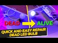 MADALING AYUSIN ang SIRANG LED BULB wag ITAPON para MAKATIPID, QUICK and EASY REPAIR DEAD LED BULB