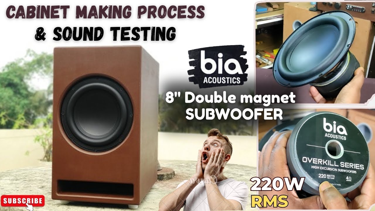 Bia Acoustic Double Magnet 220w 8