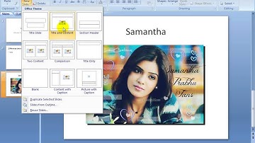 Ms Power Point 2007 in Telugu Part 1 www timecomputers in