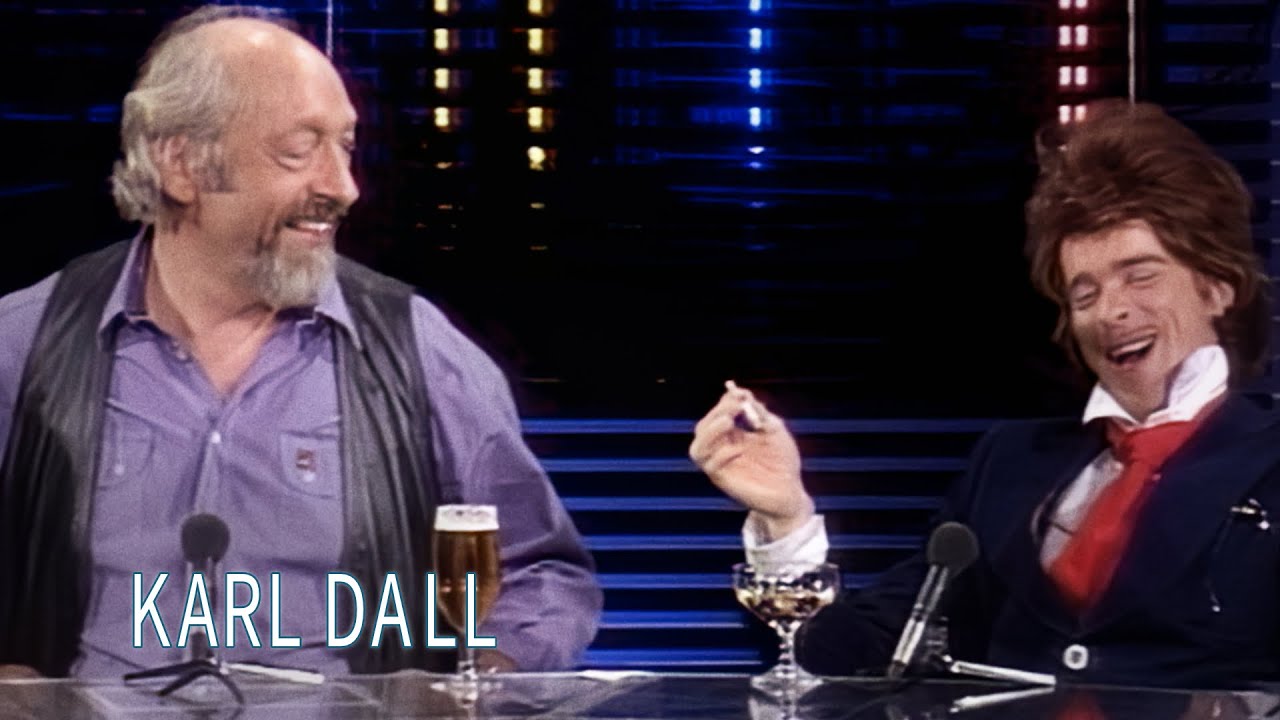 Helge Schneider bei Karl Dall (Dall As, 21.09.1991)