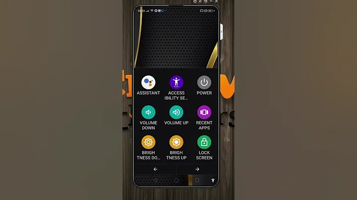 ACCESSIBILITY DRASTIC CHANGE FEATURE ON ANDROID #accessibility #menu #shorts #accessibilitysettings