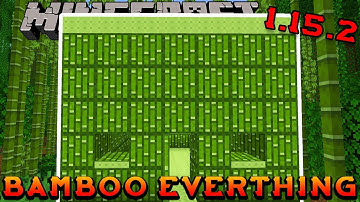 Bamboo Everything Mod 1.15.2 | Minecraft Mod Review/Role Play