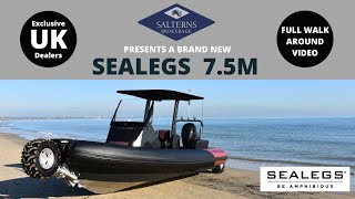 NEW Sealegs 7.5M Full Walkaround at the Southampton Boat Show