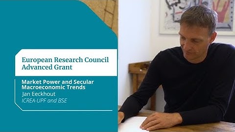 ERC Grant: Market Power and Secular Macroeconomic Trends