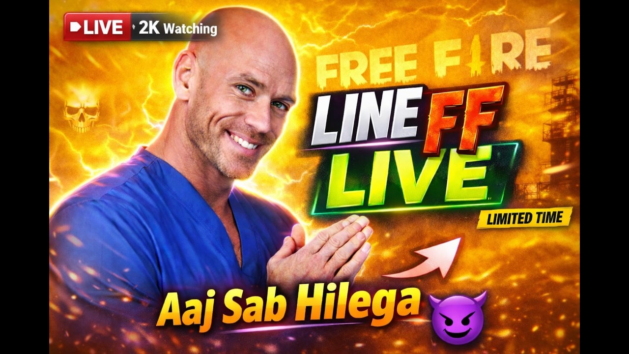 🔴 LIVE: S49 Rank Push! Destroying Grandmaster Lobby 🔥 #FreeFir