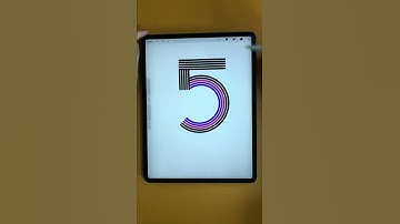 Multi Line in Procreate #Shorts