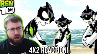 Мультфильм Ben 10 4x2 Divided We Stand REACTION ANOTHER NEW ALIEN