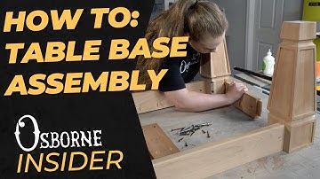 How to Assemble a Table Base Kit - Osborne Insider