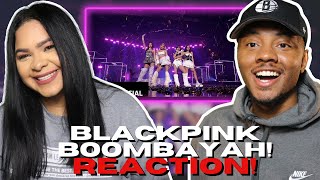 BLACKPINK - 'BOOMBAYAH' The Show Live Performance | COUPLE REACTION!