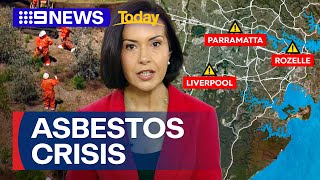 Sydney asbestos disaster being considered a criminal matter 9 News Australia