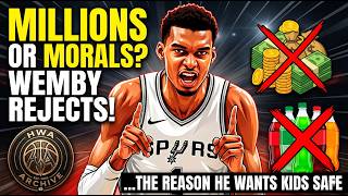 Why Victor Wembanyama Just Turned Down MILLIONS