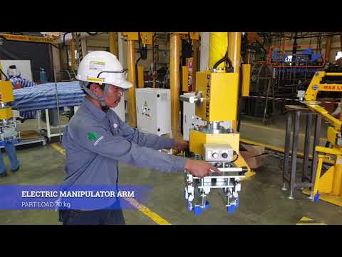 ELECTRIC MANIPULATOR ARM - video from TR Modern