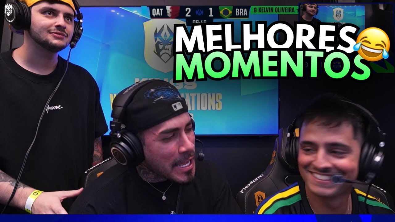 MELHORES MOMENTOS | Coringa, Brabox e Gabe Peixe na cabine da LOUD na Kings League 🔥😂