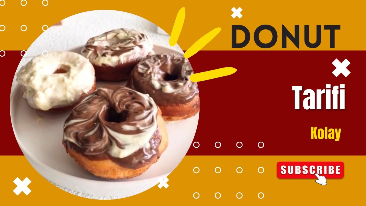 Donut Tarifi | Donut Nasıl Yapılır ? Donut Tarifi Kolay | Donut Nasıl Yapılıyor ? Evde Donut Yapımı