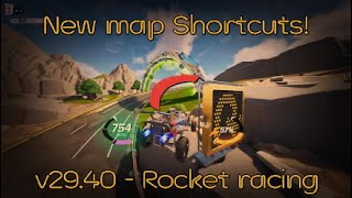 The best Shortcuts on the new maps in Rocket racing! [v29.40]