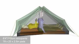 Tarptent Dipole 2 DW 3D Rotation