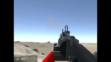 Long range shot with grenade launcher