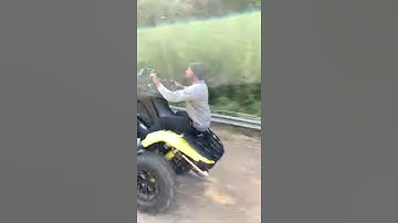 CanAm Outlander 850 XMR wheelie