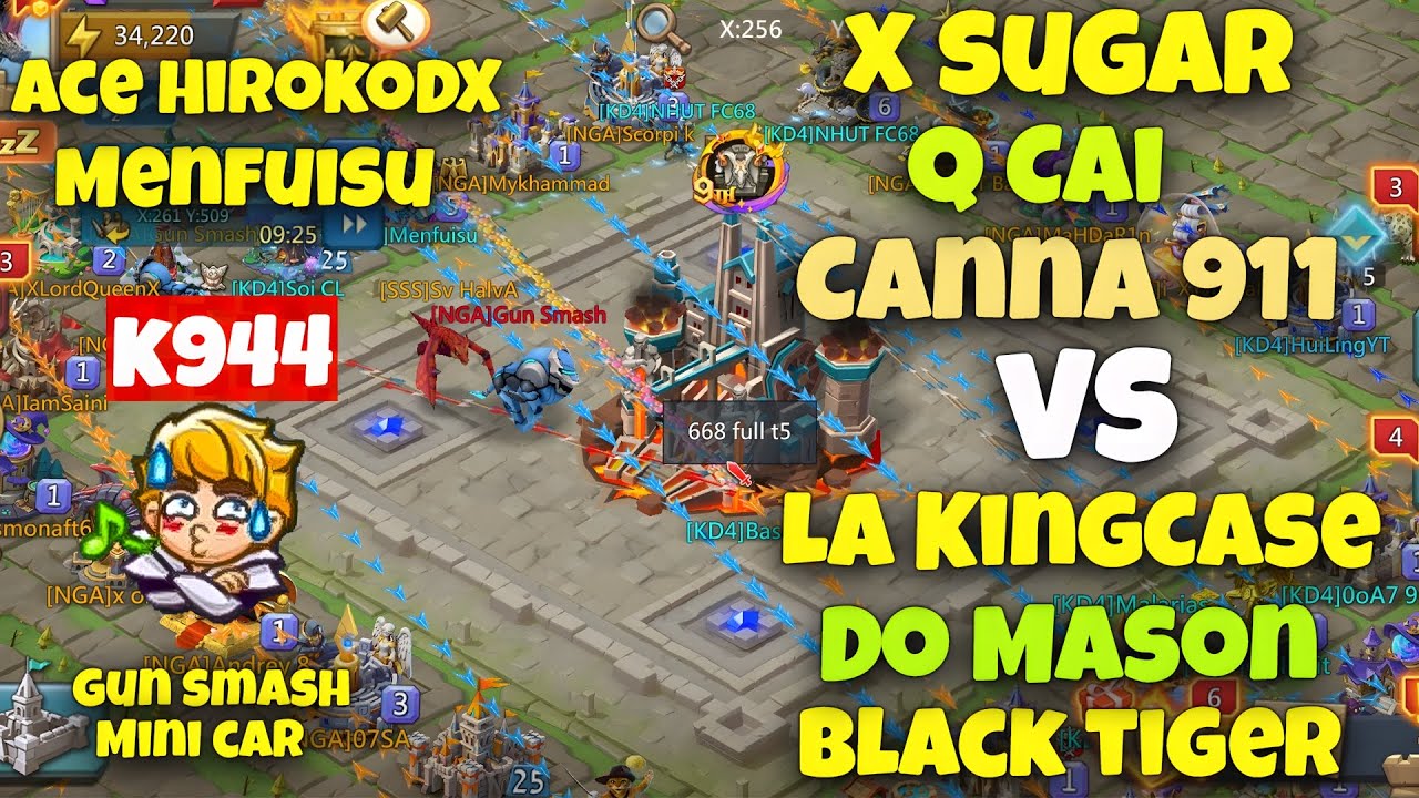 Lords Mobile - Insane WoW at K944! Best Clash of Emperors ever! - YouTube