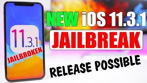 iOS 11.3.1 JAILBREAK By NEW TEAM  ** Release Possible **