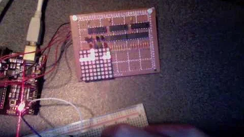 led matrix Snake - arduino powered