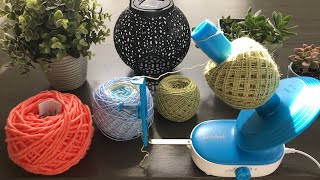 No more winding yarn by hand! Etcokei Electric Yarn Winder Unboxing and  Review! 🧶 