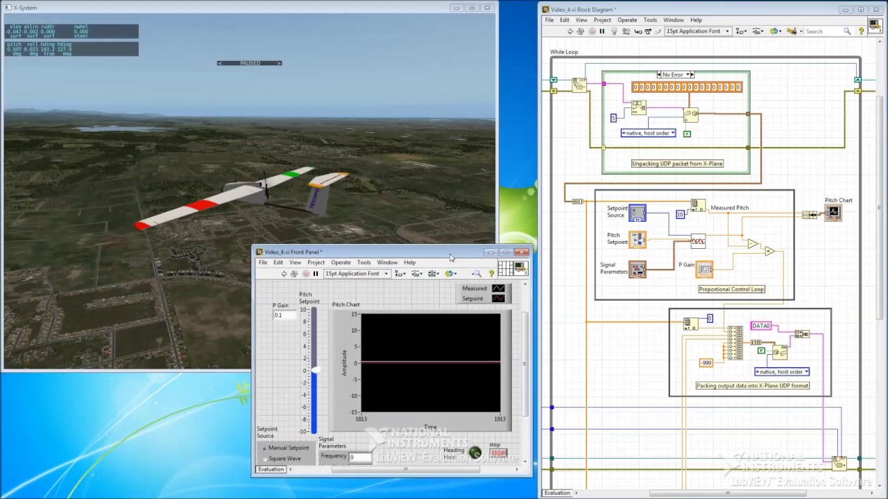 Controlling X-Plane from LabVIEW - Part 4: Setpoint Function Generator ...