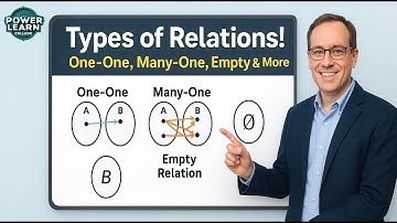Types of Relations | One-One, Many-One, and More Explained