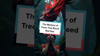 The Mystery of Trees That Bleed Red Sap
