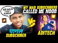 My Mad Subscribers Challenge Me🤯 - Nalla Adi Vs पागल Subscriber😂 - Garena Free Fire